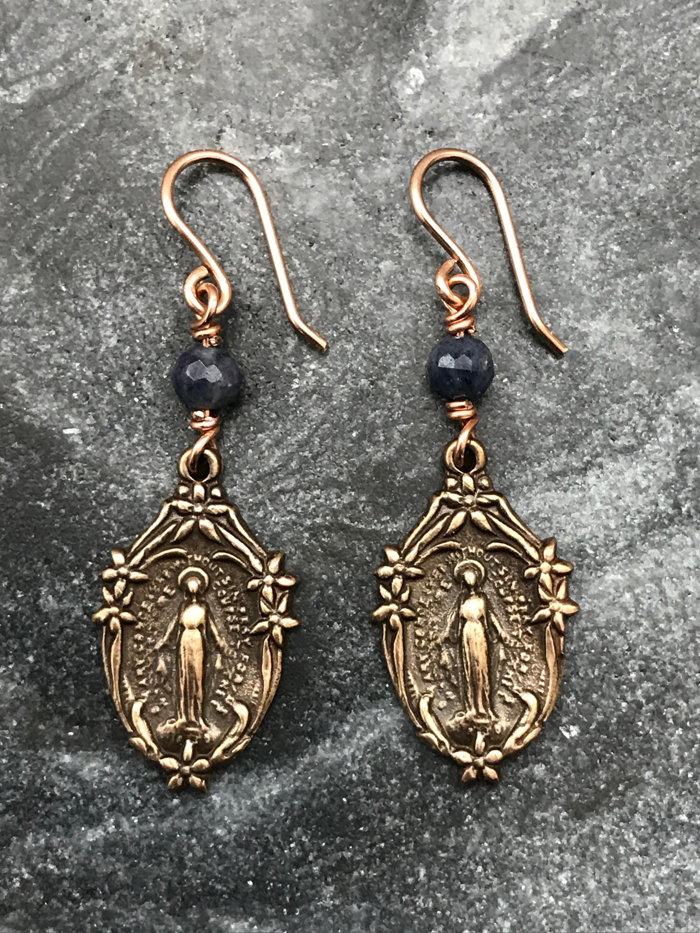 Miraculous Medal Earrings